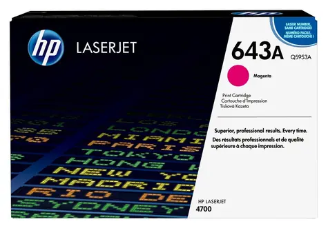 HP Toner Magenta / Toner / pro Color LaserJet 4700 / Originální
