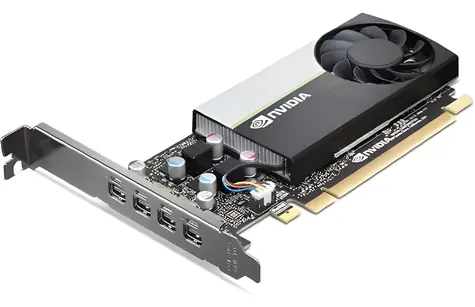 Lenovo ThinkStation nVidia T600 / Grafická karta / 4 GB GDDR6 / 128bit / 640 CUDA jader / 40 W