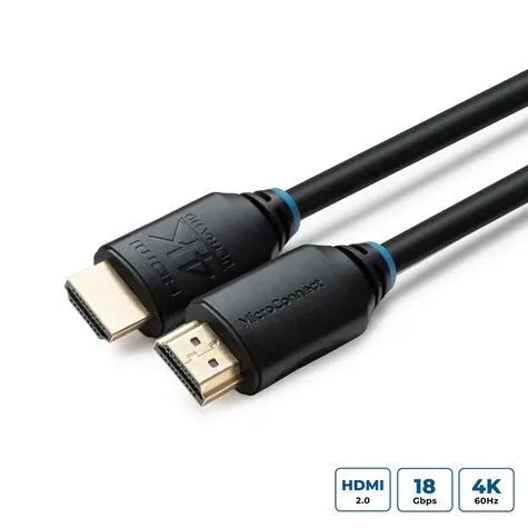 MicroConnect HDMI 4K 1.5m černá / Propojovací kabel / HDMI Typ A – HDMI Typ A / HDR10