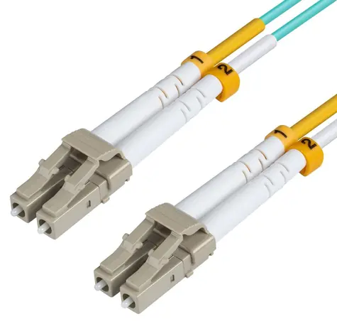 MicroConnect LC-LC / Optický patch kabel / OM3 / 50 m