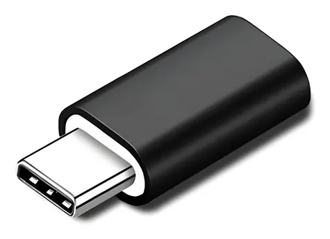 MicroConnect Lightning - USB-C černá / Adaptér