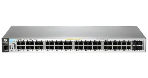 HP Aruba 2530-48G-PoE+ / Switch / 48× Gigabit RJ45 (PoE+) portů / 4× Gigabit SFP porty