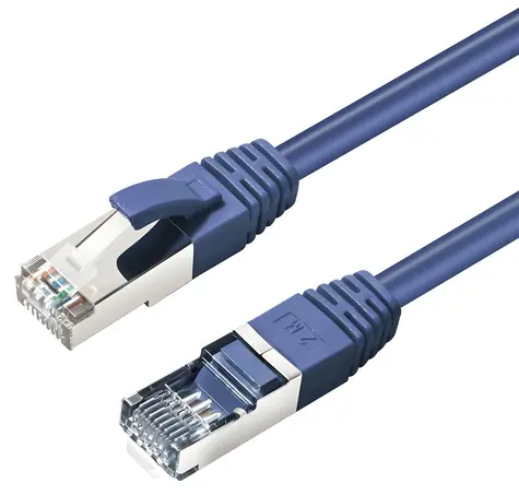 MicroConnect CAT6 S/FTP modrá / Síťový kabel / LSZH / 5 m / RJ-45