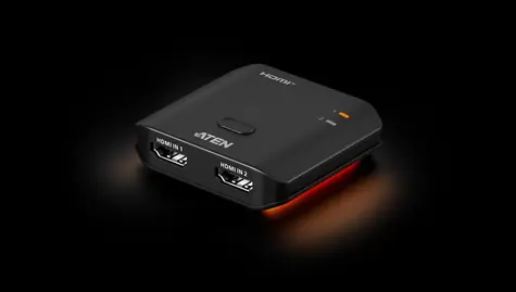 ATEN 2-Port 8K HDMI Switch / HDMI přepínač / 7680×4320 / USB-C