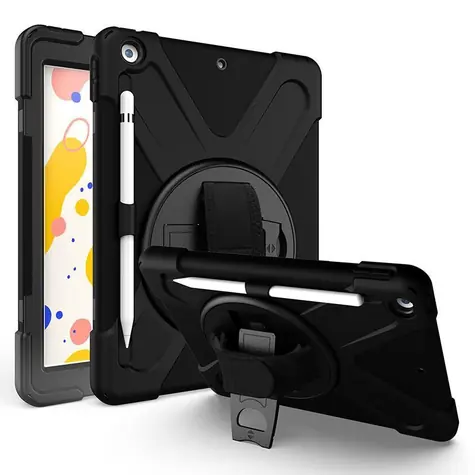 eSTUFF AUSTIN Defender černá / Pouzdro / Apple iPad 10.2 / polykarbonát