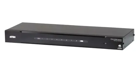 ATEN 8 Port True 4K HDMI Splitter / HDMI splitter / 8 portů / 4096 × 2160 / 60 Hz