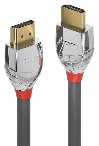 Lindy High Speed HDMI / Kabel / 4096 x 2160 px / 3 m / šedá, stříbrná