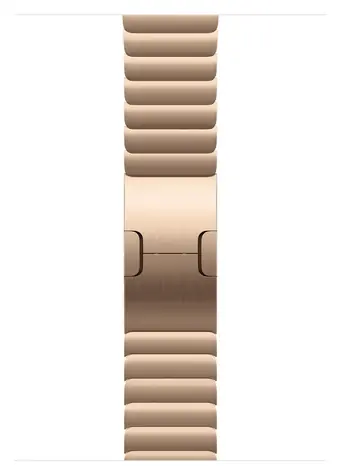 Apple Watch Link Bracelet 46 mm zlatá / Řemínek článkový tah / 150–200 mm / Nerezová ocel 316L