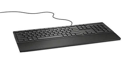 DELL KB-216 SE černá / Multimediální klávesnice / SE / QWERTY / USB