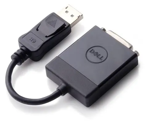 DELL DisplayPort (M) - DVI-D černá / Adaptér