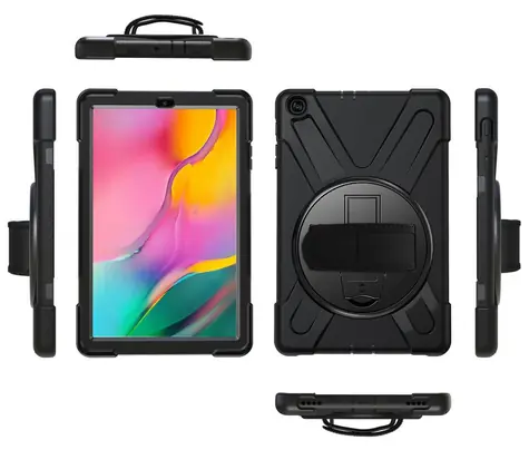 eSTUFF AUSTIN černá / Pouzdro pro tablet / Samsung Galaxy Tab A 10.1 2019 / polykarbonát