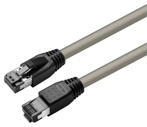 MicroConnect CAT8.1 S/FTP 7,5m šedá / Síťový kabel / RJ-45 / LSZH