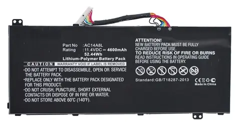 CoreParts Baterie Acer Aspire VN7 černá / Baterie pro notebook / Aspire V15 Nitro / VN7-571 / VN7-571G