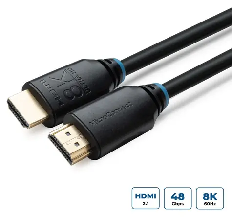 MicroConnect HDMI Cable 8K černá / Kabel HDMI / 10 m / 120 Hz / HDR10