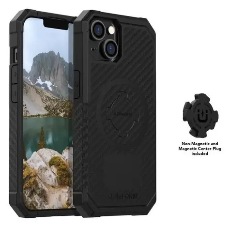 Rokform Rugged černá / Kryt / iPhone 14 / MagSafe / RokLock / MIL-STD