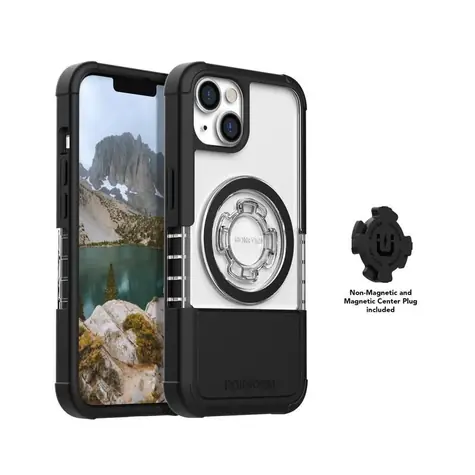 Rokform Crystal iPhone 14 čirá / Kryt / MagSafe / RokLock / MIL-STD-810G