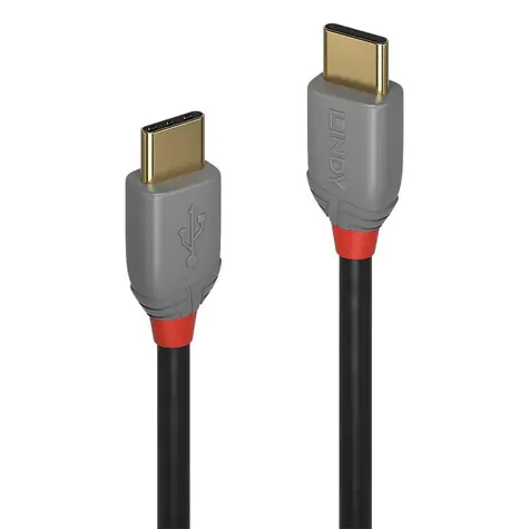 Lindy USB-C 1 m černá / USB kabel / USB 2.0 / 480 Mbit/s