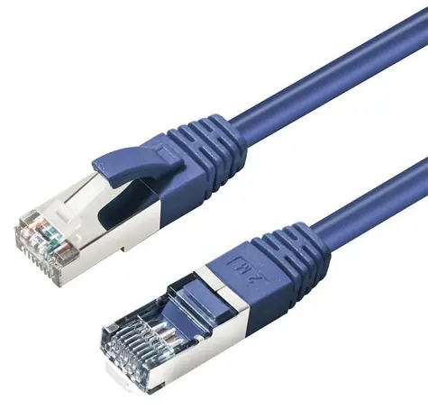 MicroConnect CAT6 S/FTP modrá / Síťový kabel / RJ-45 - RJ-45 / 10 m / LSZH