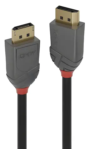 Lindy DisplayPort 1.4 kabel černá / Přípojný kabel / DisplayPort - DisplayPort / 1 m / 8K / 60 Hz