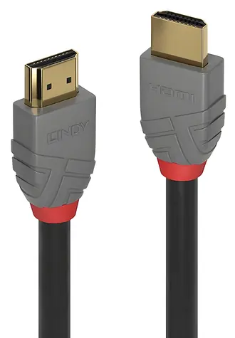 Lindy HDMI High Speed 0,5 m černá / HDMI kabel / 4K / 4096 x 2160 px