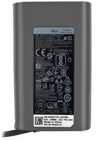 DELL AC adaptér 45W (492-BBUS) / 19.5 V / USB-C