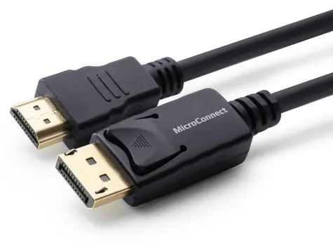 MicroConnect DisplayPort 1.2 - HDMI 5m černá / Kabel / 1920×1080 / 60Hz