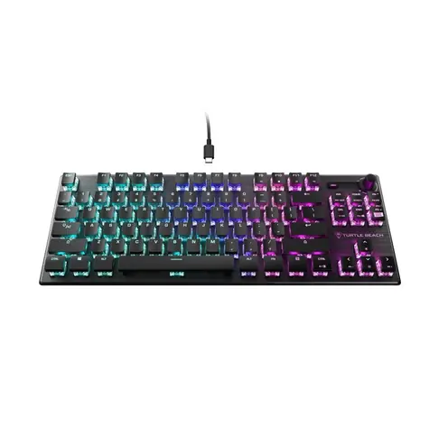 Turtle Beach Vulcan TKL AIMO černá / Herní klávesnice / mechanická / TITAN Linear switch / AIMO RGB / US