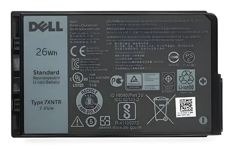 Dell Baterie pro Latitude 12 Rugged 7212 Extreme & 7202 / Baterie pro notebook / Li-Ion / 26 Wh