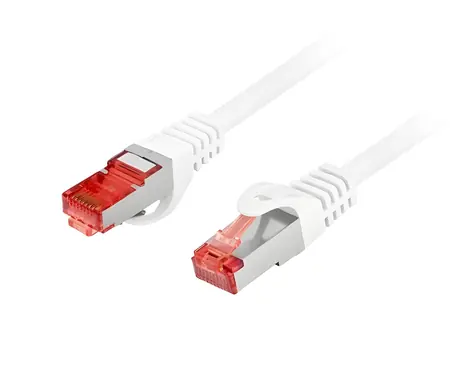 Lanberg CAT6 S/FTP 1,5m bílá / Patch kabel / LSZH / 250 MHz / 1000 Mbit/s