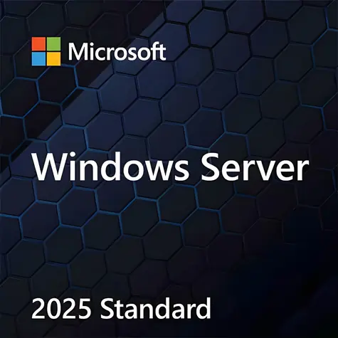 Microsoft Windows Server 2025 Standard / Operační systém / DSP / 16 Core / 64-bit / DVD