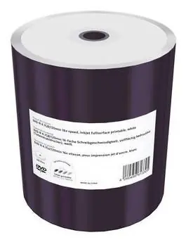 MediaRange DVD-R 4.7GB 16x / Optické médium / 100 ks / Shrink / Inkjet Printable