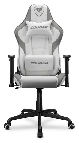 COUGAR Armor Elite bílá / Herní židle / nastavitelná / syntetická kůže / pojezd. kolečka / nosnost 120 kg