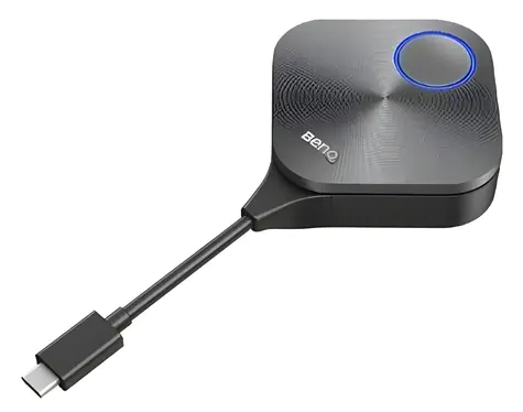 BenQ InstaShare TWY31 šedá / Prezentační tlačítko / USB-C / Wi-Fi