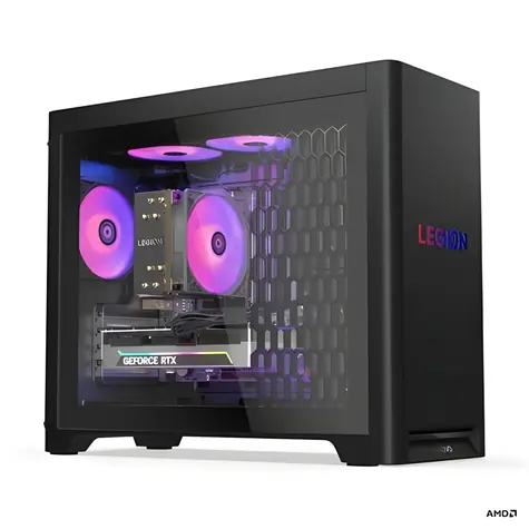 Lenovo Legion T5 černá / Herní počítač / AMD Ryzen 9 7950X3D / 32GB / 2TB SSD / RTX 5070 Ti 16GB / W11H