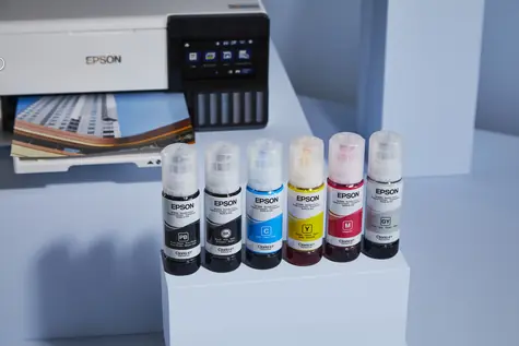 Epson EcoTank ET-8500 bílá / Inkoustová multifunkce / A4 / 32ppm / 5760x1440dpi / 6 barev / duplex / USB & Wi-Fi & LAN