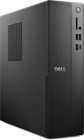 DELL Slim ECS1250 černá / Slim PC / Intel Core i3-14100 3.5GHz / 8GB DDR5 / 512GB SSD / Intel UHD 730 / W11P