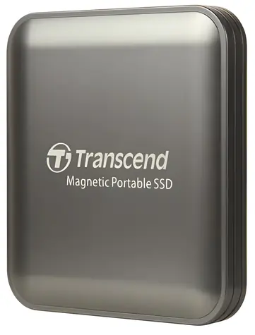 Transcend ESD420C 1TB šedá / Externí SSD disk / USB 20Gbps Type C / 2000MB/R / 2000MB/W / Magsafe
