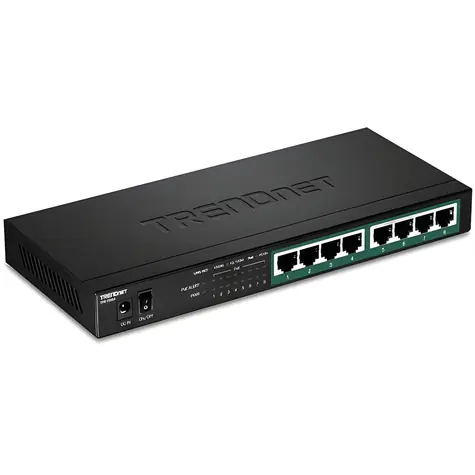 TRENDnet TPE-TG84 / Switch / 8x Gigabit PoE+ / 120W / Unmanaged