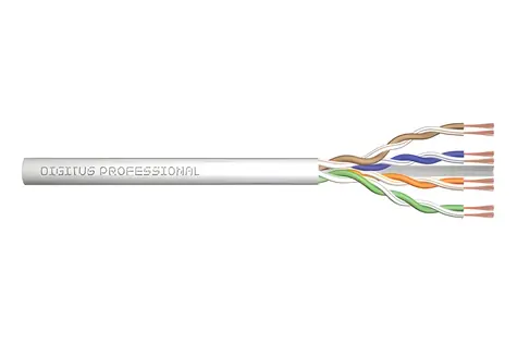 Digitus CAT 6A U/UTP šedá / Instalační kabel / lanko AWG26/7 / LSZH / 305m