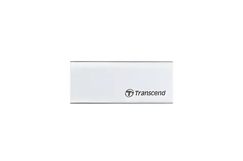 Transcend ESD240C 120GB stříbrná / Externí SSD disk / USB-C 3.1 Gen 2 / R: 520 MB/s / W: 460 MB/s