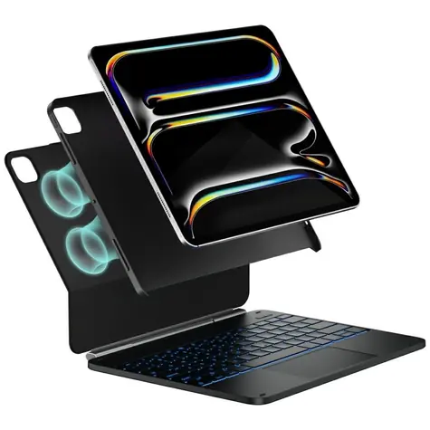 Typecase Edge+ černá / Klávesnice s pouzdrem / Apple iPad Pro 13
