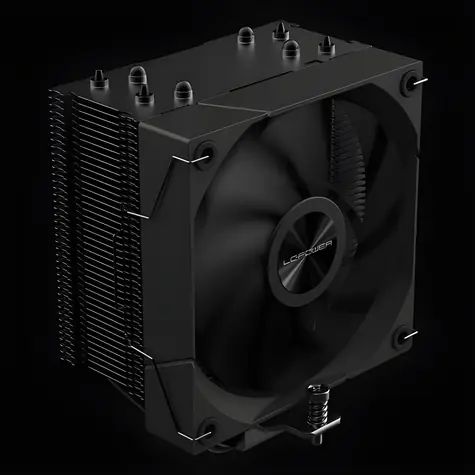 LC-Power LC-CC-120-B4 AERA / Chladič CPU / 120 mm / 600-2200 RPM / PWM / LGA1851/1700/1200/AM4/AM5