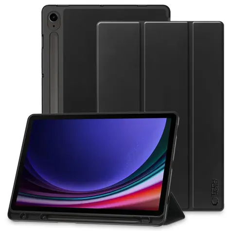 Tech-Protect SC Pen černá / Pouzdro pro Samsung Galaxy Tab S9/S9 FE/S10 FE/S10 Lite / schránka na stylus