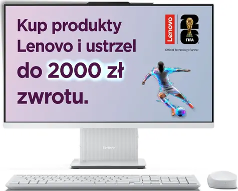 Lenovo IdeaCentre AIO 3 27 Cloud Grey / All-in-One počítač / 27