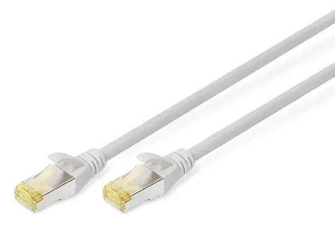 Digitus CAT 6A S/FTP šedá 25 m / Patch kabel / AWG 26/7 / 500 MHz / LSZH / RJ-45
