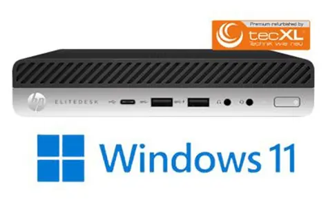 HP EliteDesk 800 G4 MP / Mini-počítač / Intel Core i5-8500T 2.1 GHz / 16GB DDR4 / 512GB SSD / Intel UHD 630 / Win11 Pro