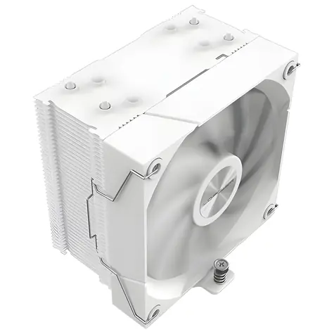 LC-Power LC-CC-120-W4 AERA bílá / Chladič CPU / 120 mm / 2200 RPM / PWM / LGA1851/1700/1200/115x, AM4/AM5