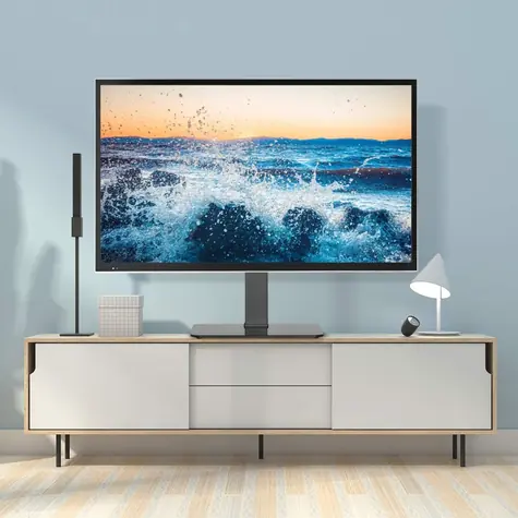 Techly ICA-LCD 323M černá / Stolní stojan pro TV / 32-55