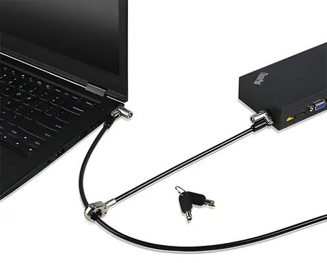 Lenovo Kensington MicroSaver 2.0 Twin Cable / Kabelový zámek / dvojitý