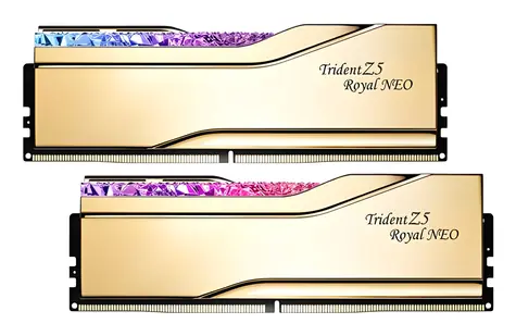 G.Skill Trident Z5 Royal Neo RGB 32GB (2x16GB) 8000MHz bílá / CL38 / DIMM / Non-ECC / EXPO